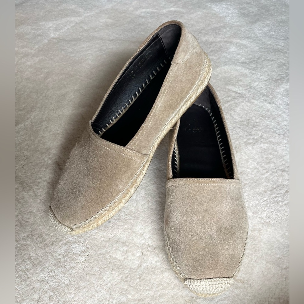 Saint Laurent espadrilles, 7, 37.5